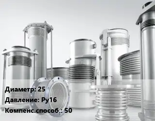 Компенсатор 25 Ру16 50